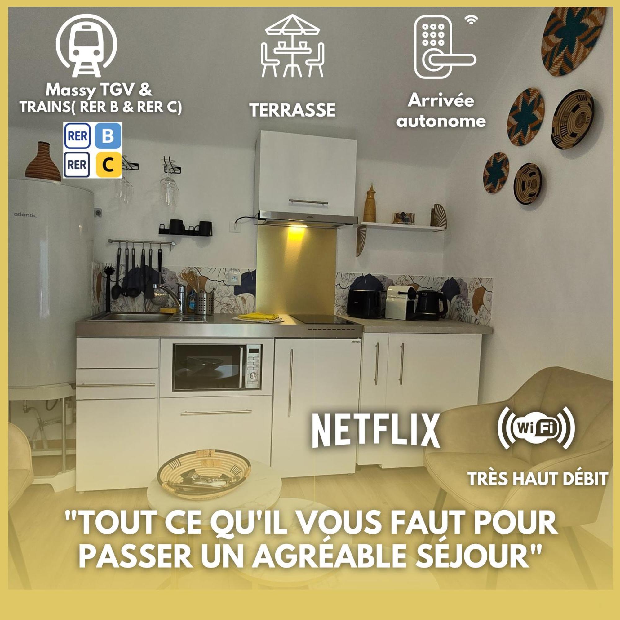 La Perle Rare Apartment Massy  Exterior photo